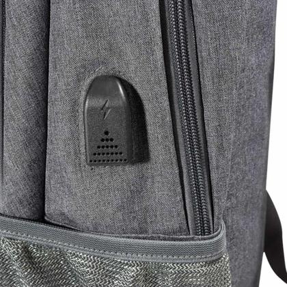 Imagem de Mochila com Cadeado para Notebook 15,6" Safety BK108 Cinza - OEX