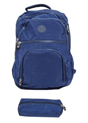 Imagem de Mochila com Estojo 30L Escolar Universitário Viagem de Bordo