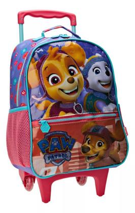 Imagem de Mochila Com Rodas 14 Patrulha Canina Skye X2 - Xeryus