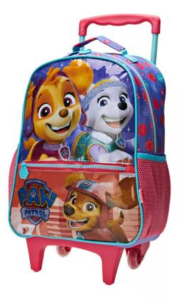 Imagem de Mochila Com Rodas 14 Patrulha Canina Skye X2 - Xeryus