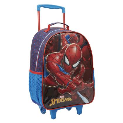 Imagem de Mochila com Rodas 16 Homem Aranha X1-A - Xeryus