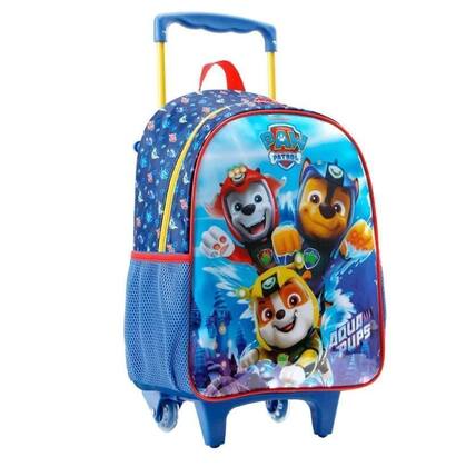 Imagem de MOCHILA COM RODAS TAM 14 PATRULHA CANINA X1 XERYUS - 11761 Azul