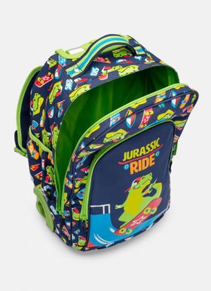 Imagem de Mochila com rodinha dino skate puket