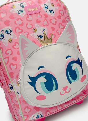 Imagem de Mochila com Rodinha Gata Romântica Puket