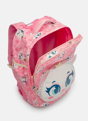 Imagem de Mochila com Rodinha Gata Romântica Puket