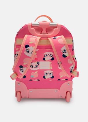 Imagem de Mochila com Rodinha Grande Panda Romântico ROSA - PUKET