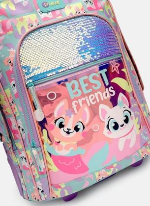 Imagem de Mochila com Rodinha Pet Sereia Puket