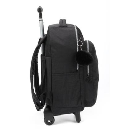 Imagem de Mochila com Rodinha UP4YOU Crinkle G Preta