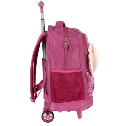 Imagem de Mochila Com Rodinhas Escolar Stitch Roxo