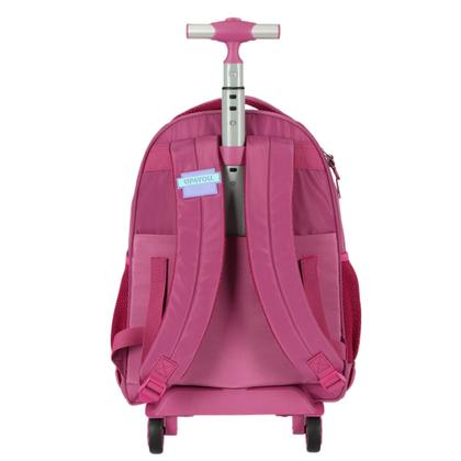 Imagem de Mochila Com Rodinhas Escolar Stitch Roxo