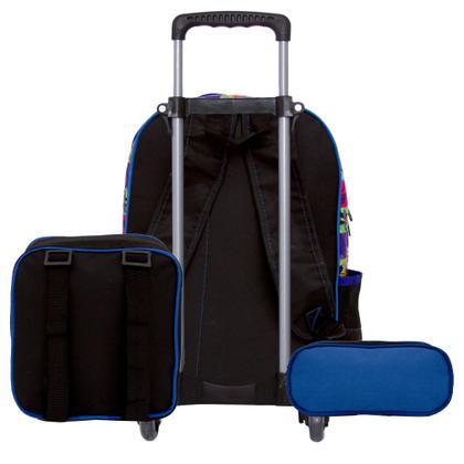 Imagem de Mochila com Rodinhas Menino Infantil Jovens Titãs