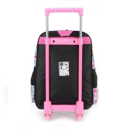 Imagem de Mochila com Rodinhas Panda 37702 Preto Luxcel Up4You