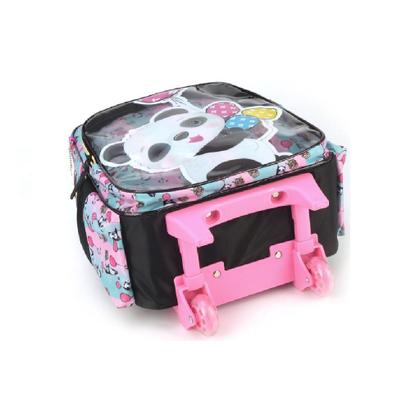 Imagem de Mochila com Rodinhas Panda 37702 Preto Luxcel Up4You
