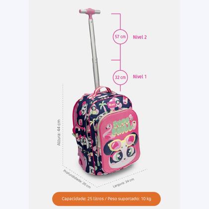 Imagem de Mochila com Rodinhas Panda Miami Puket 050403783