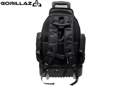 k*i様 XL / GHILL / BLACK Mochila de costas xadrez preto e cinza com clip frontal