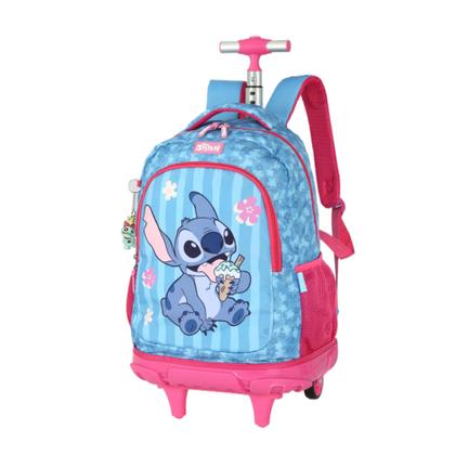 Imagem de Mochila com Rodinhas Stitch Sorvete UP4YOU MC50102SC Lançamento 2026