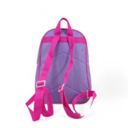 Imagem de Mochila costa escolar passeio creche maternal infantil animais bichinhos pet zoo leaozinho hipopotamo zebra