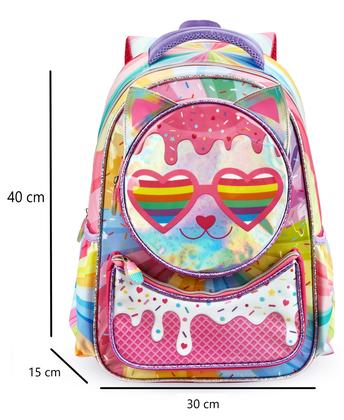 Imagem de mochila costa gatinho denlex modelo novo tamanho G 