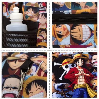 Imagem de Mochila Costa Infantil G Menino One Piece Volta as Aulas