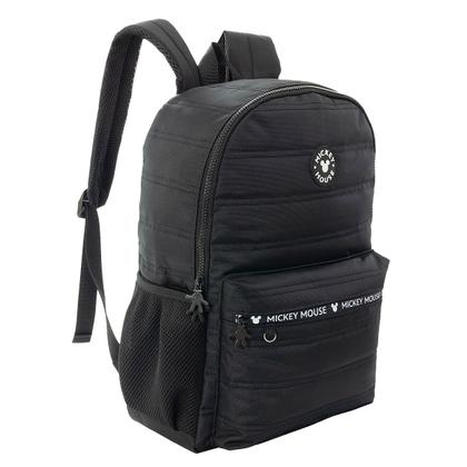 Imagem de Mochila Costa Mickey Preto Estojo Duplo Escolar Teen Xeryus