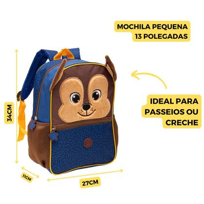 Imagem de Mochila Costas Cachorrinho Creche Infantil Pré Escola