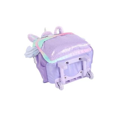 Imagem de MOCHILA COSTAS E RODAS UNICÓRNIO PREMIUM IC41732 - LILÁS Lilas