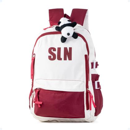 Imagem de Mochila Costas Escola Faculdade Casual Básica Com Chaveiro