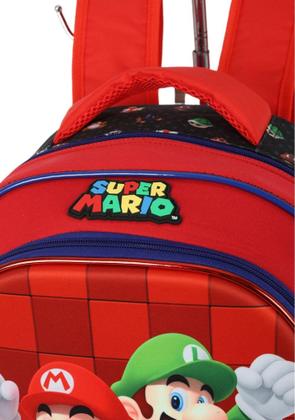 Imagem de Mochila Costas Escolar Super Mario Bros Licenciada New