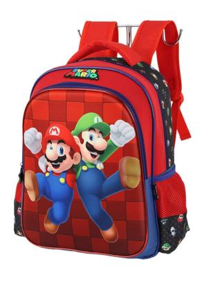 Imagem de Mochila Costas Escolar Super Mario Bros Licenciada New