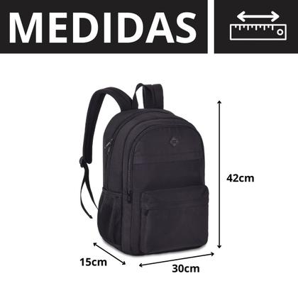 Imagem de Mochila Costas For Girls Feminina Escolar Juvenil P/ Notebook Faculdade Passeio - Clio
