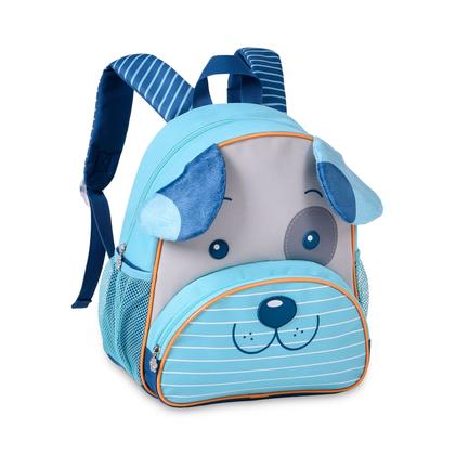 Imagem de Mochila Costas Infantil Creche Pets Cachorrinho Clio 2025 Azul