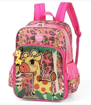 Imagem de Mochila Costas Infantil Girafa