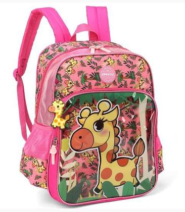 Imagem de Mochila Costas Infantil Girafa