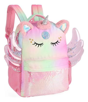 Imagem de Mochila costas infantil up4you unicórnio pink