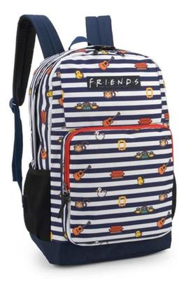 Imagem de Mochila Costas Juvenil Escolar Original Friends - ul