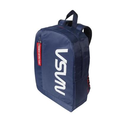 Imagem de Mochila Costas NASA Azul/Vermelho Dermiwil