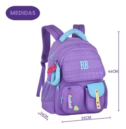 Imagem de Mochila Costas Rebecca Bonbon Escolar Juvenil Feminino Clio