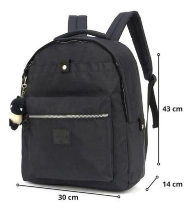 Imagem de Mochila Crinkle Escolar Notebook Juvenil Chaveiro UP4YOU