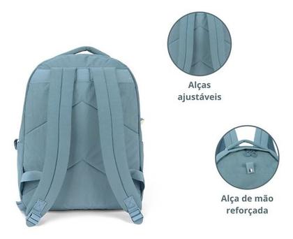Imagem de Mochila Crinkle Escolar Notebook Juvenil Chaveiro UP4YOU