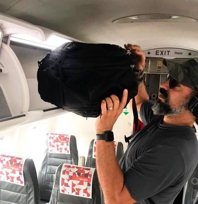 Imagem de Mochila Curtlo Journey Cabin 40 l- Cabine Avião Dimens. Anac