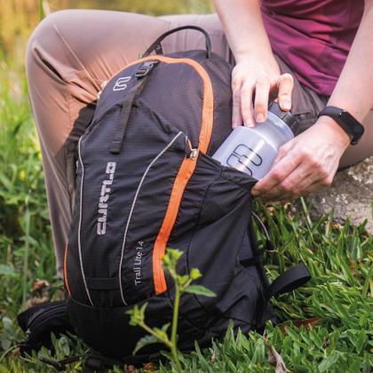 Imagem de Mochila Curtlo Trail Lite 14L Preto e Laranja