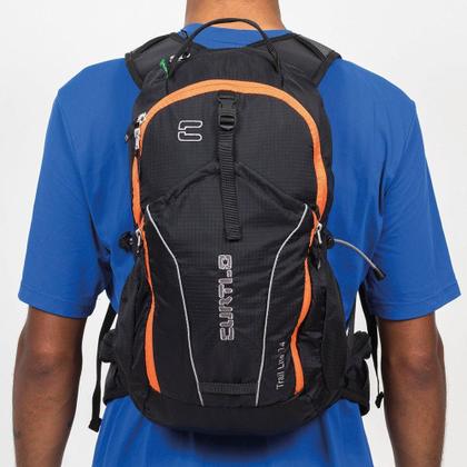 Imagem de Mochila Curtlo Trail Lite 14L Preto e Laranja
