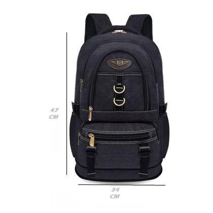 Imagem de Mochila de Camping Viagem Trilha Bolsa Espaçosa Reforçada Divisória P/ Notebook