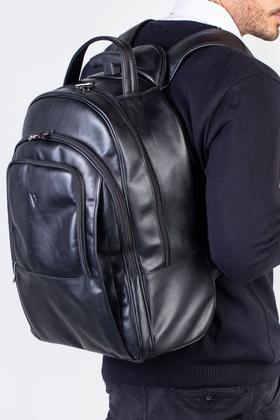 Imagem de Mochila de carrinho em couro italiano Heitor