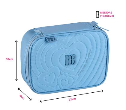 Imagem de Mochila de Carrinho Soft Matelassê Rebecca Bonbon Juvenil Escolar com Lancheira e Estojo