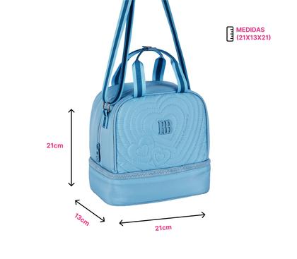 Imagem de Mochila de Carrinho Soft Matelassê Rebecca Bonbon Juvenil Escolar com Lancheira e Estojo