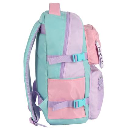 Imagem de Mochila De Costa Escolar Notebook Up4you Luxcel Cor Rosa