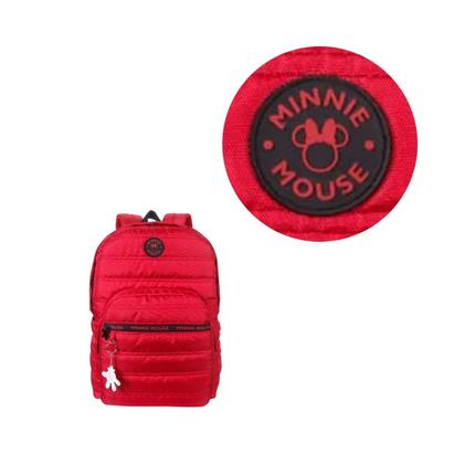 Imagem de Mochila de Costa Vermelha Minnie com Matelassê Xeryus