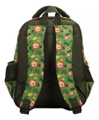 Imagem de Mochila De Costas 14" Leãozinho 3d Infantil Escolar Passeio