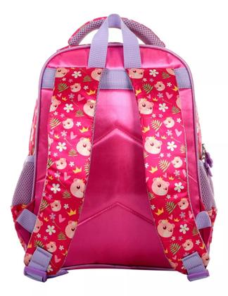 Imagem de Mochila De Costas 14" Leoa 3D Infantil Escolar E Passeio